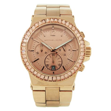 michael kors mk5412 dylan rose gold glitz chronograph|Michael Kors Dylan Rose Gold Tone Chronograph .